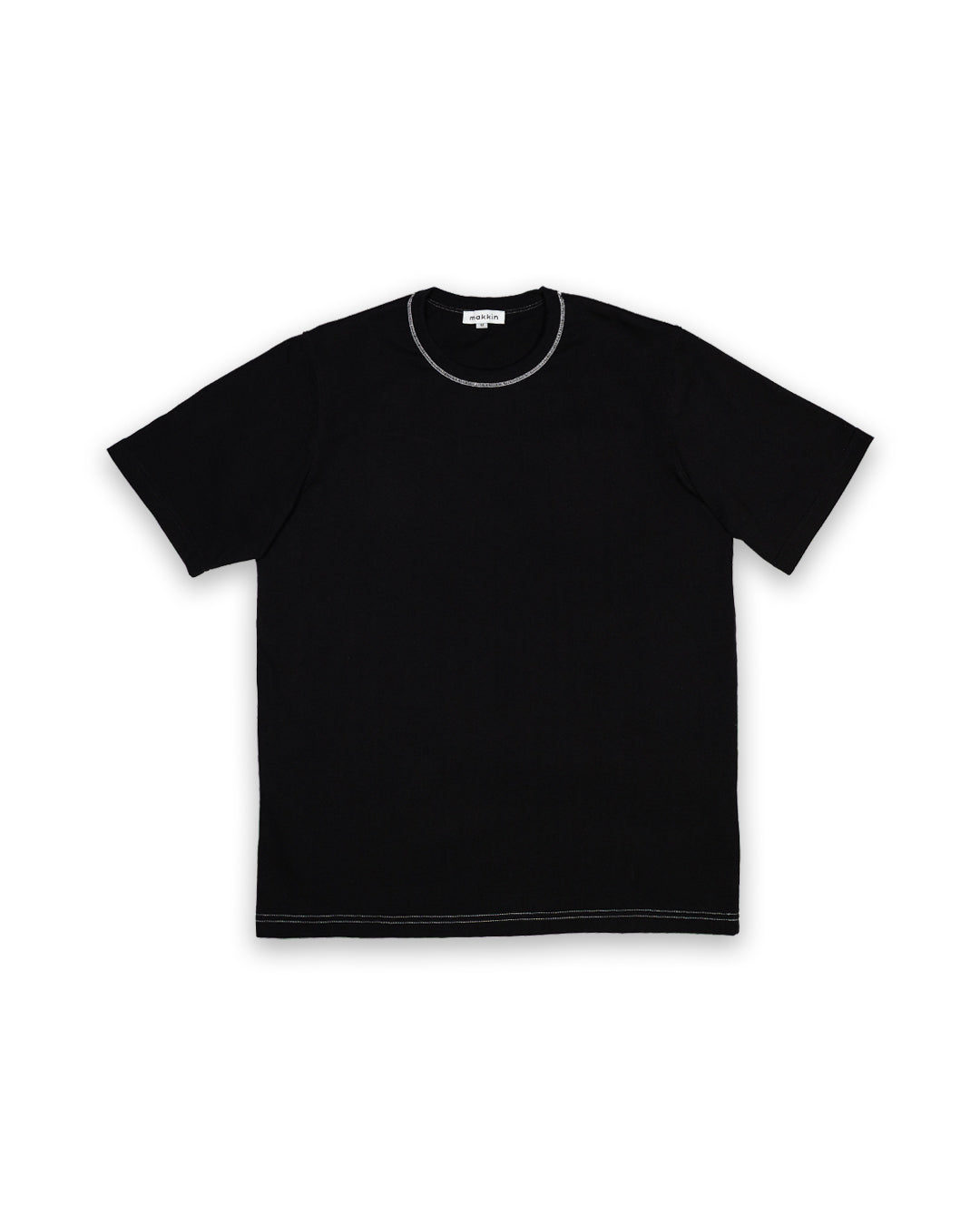 Steek - 300GSM Organic Cotton T-shirt Regular fit Black / White