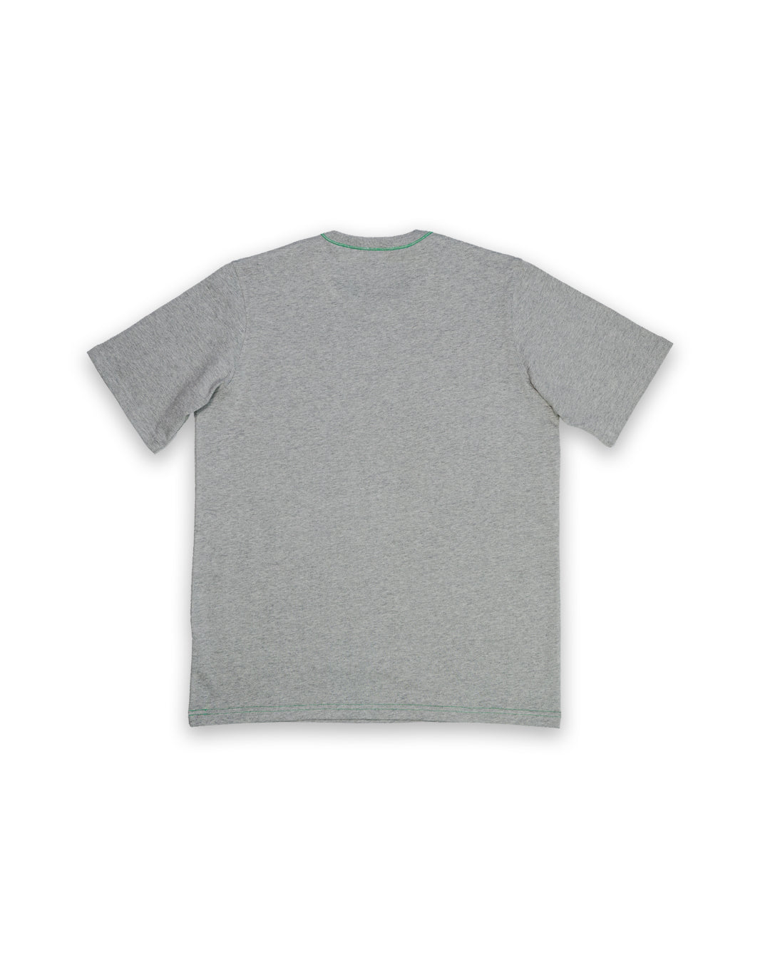 Steek - 300GSM Organic T-shirt Regular fit Grey Marl / Green